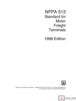 NFPA 513 PDF NFPA 513 PDF